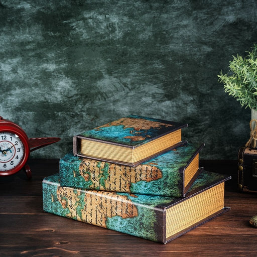Storage Books - World map - eazy wagon