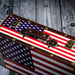 Storage Trunk boxes - American Flag - eazy wagon