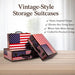 Storage Trunk boxes - American Flag - eazy wagon