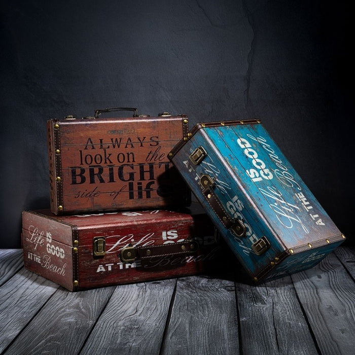 Storage Trunk boxes - Life is good at the beach - eazy wagon