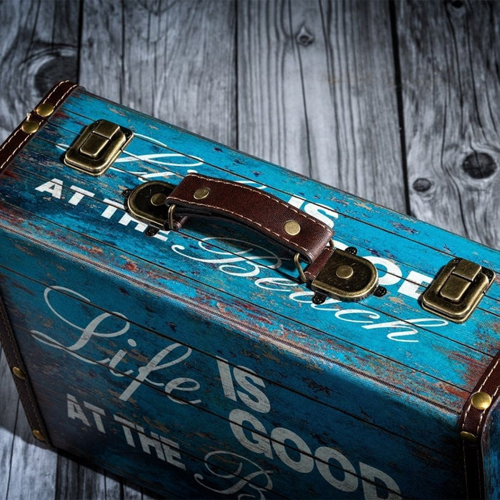 Storage Trunk boxes - Life is good at the beach - eazy wagon