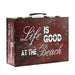 Storage Trunk boxes - Life is good at the beach Retro - eazy wagon