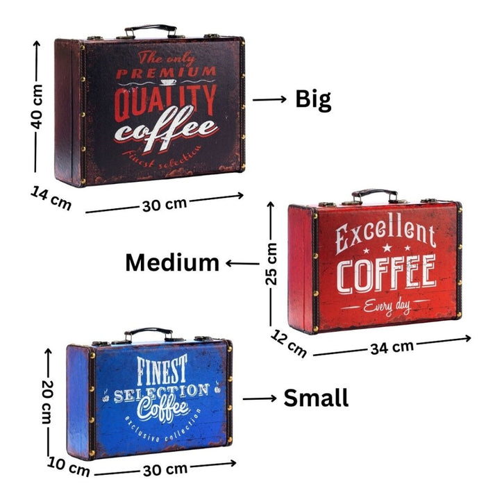 Storage Trunk boxes - Quality Coffee - eazy wagon