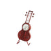 Table Clock - Vintage Guitar Shaped - Red - eazy wagon