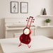 Table Clock - Vintage Guitar Shaped - Red - eazy wagon