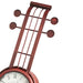 Table Clock - Vintage Guitar Shaped - Red - eazy wagon