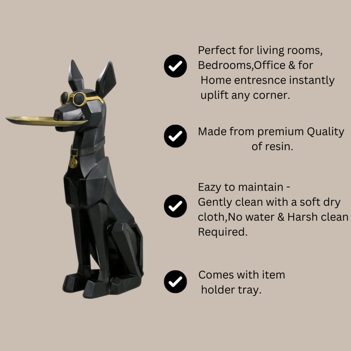 Table pieces - Dog Butler Sculpture - eazy wagon
