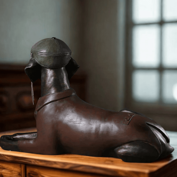 Table pieces - Dog watcher Figurine - eazy wagon