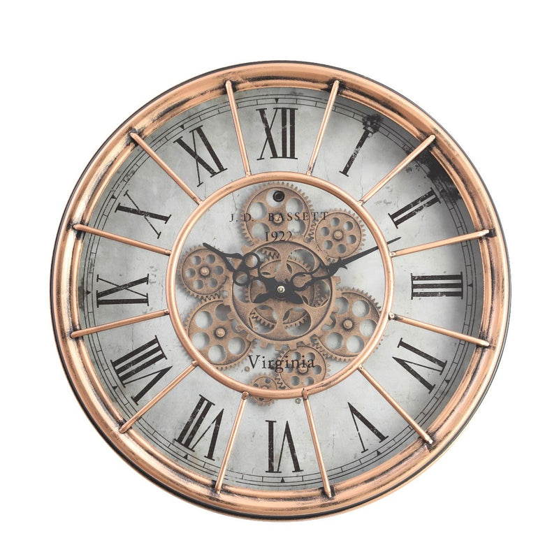 Mechanical clock - Copper Wash (Y665-19")