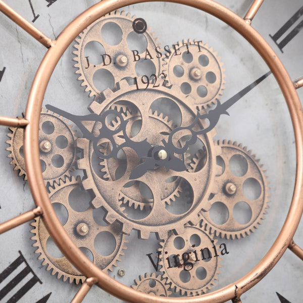 Mechanical clock - Copper Wash (Y665-19")