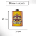 Whiskey Bottle Wall Decor - Chivas Regal - eazy wagon
