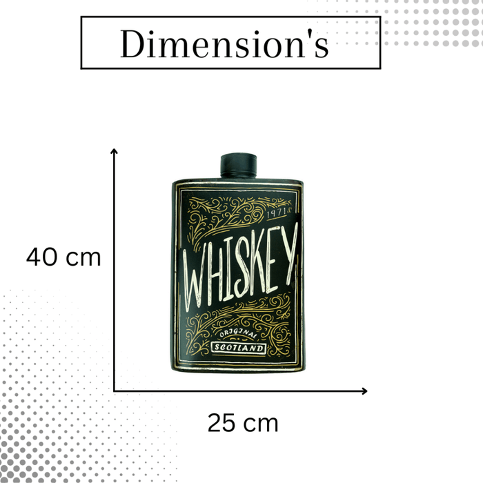 Whiskey Bottle Wall Decor - Scotland Original - eazy wagon
