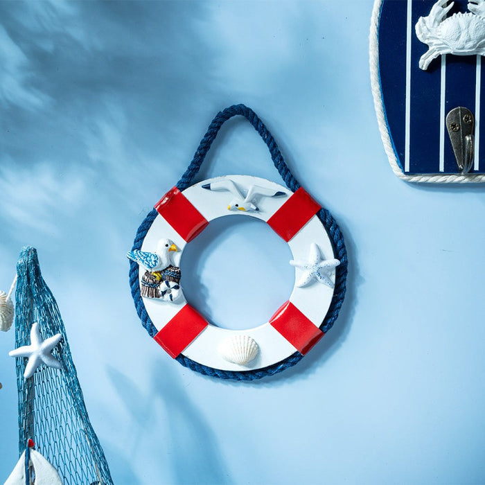 Wooden Buoy Life Ring - eazy wagon