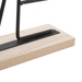 Wooden Metal Letter Clock - Love (Black) - eazy wagon