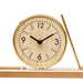 Wooden Metal Letter Clock - Love (Gold) - eazy wagon