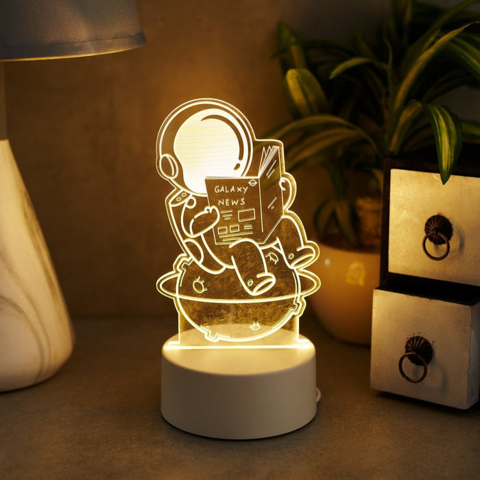 Acrylic led Lights - Astronaut