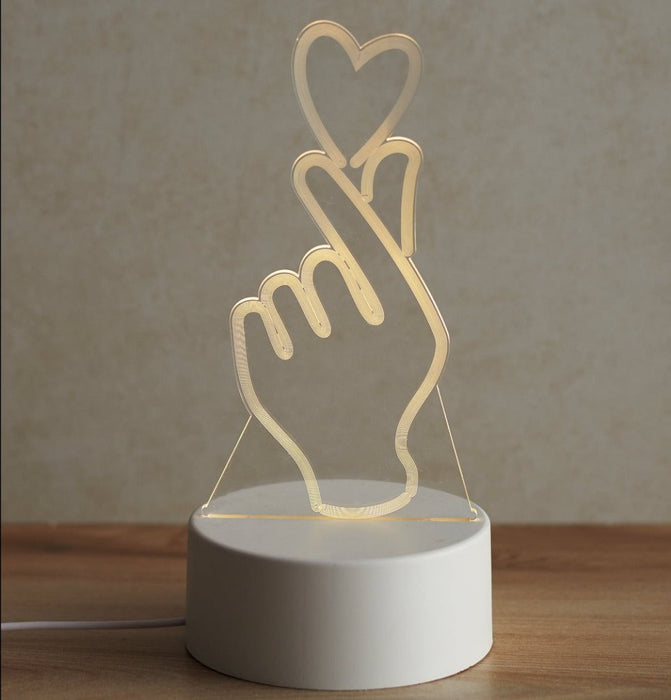 Acrylic led Lights - Love