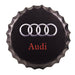 Bottle Caps wall sign - Audi (14"x14") - eazy wagon