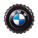 Bottle Caps wall sign - BMW (14"x14") - eazy wagon