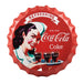 Bottle Caps wall sign - Coca-Cola (14"x14") - eazy wagon