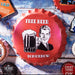 Bottle Caps wall sign - Free Beer (14"x14") - eazy wagon