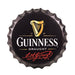 Bottle Caps wall sign - Guinness Draught (14"x14") - eazy wagon