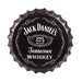 Bottle Caps wall sign - Jack Daniels (14"x14") - eazy wagon