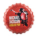 Bottle Caps wall sign - Michael Jackson (14"x14") - eazy wagon