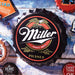 Bottle Caps wall sign - Miller (14"x14") - eazy wagon