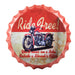 Bottle Caps wall sign - Ride Free Harley (14"x14") - eazy wagon