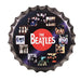 Bottle Caps wall sign - The Beatles CD (14"x14") - eazy wagon