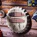 Bottle Caps wall decor sign - Wave Board (14"x14") - eazy wagon