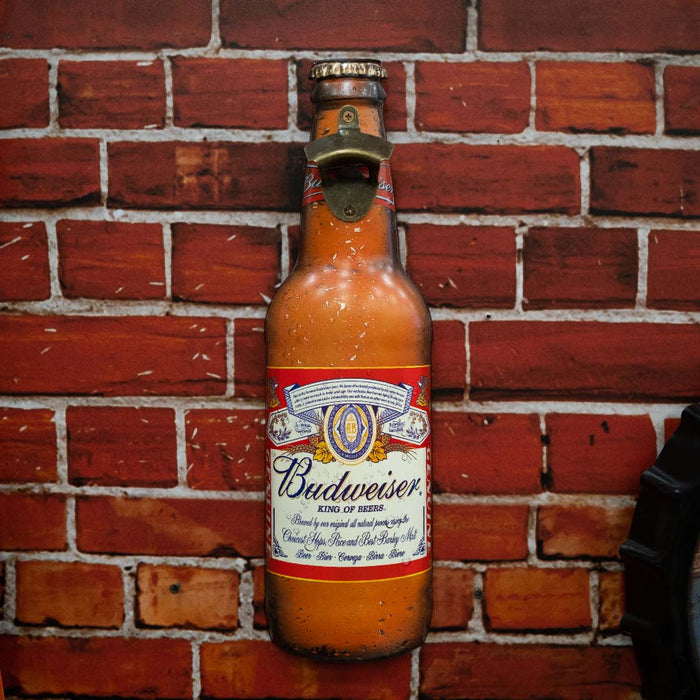 Bottle Opener Metal - Budweiser
