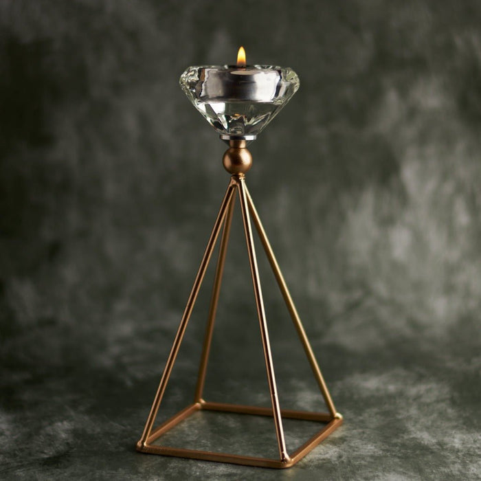 Candle Holder - Pyramid - eazy wagon