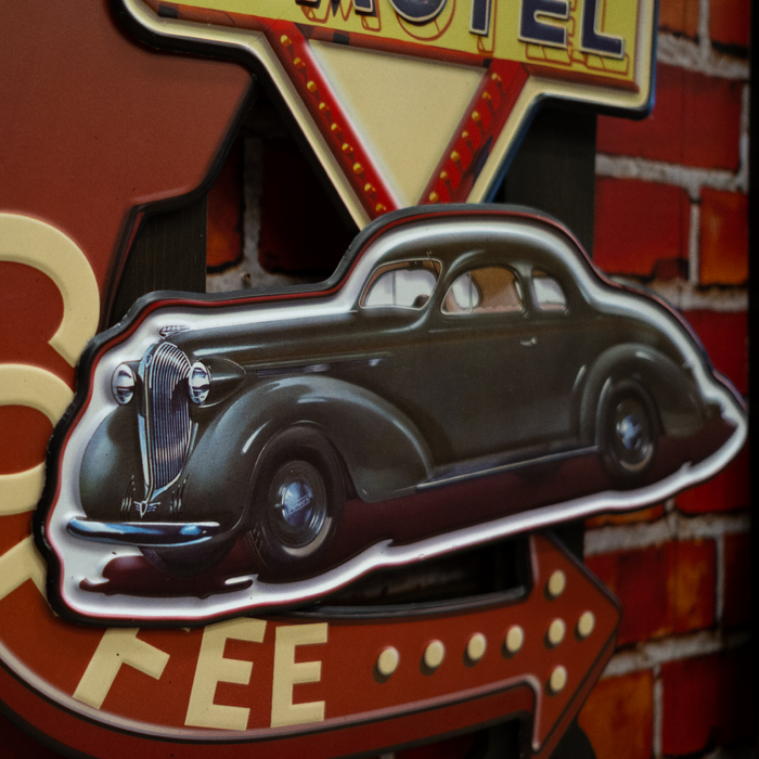 Retro Wall Decor - Deser-est Motel - eazy wagon