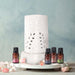 Ekam - ELECTRIC OIL WARMER WITH 4 PACK FRAGRANCE OIL (grytri) - eazy wagon