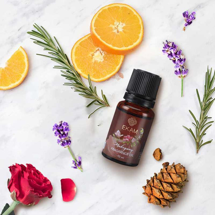 Ekam - Fragrance Oil - Mahogany (10ML) - eazy wagon