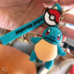 Fancy Silicon Keychains - Pokémon Characters