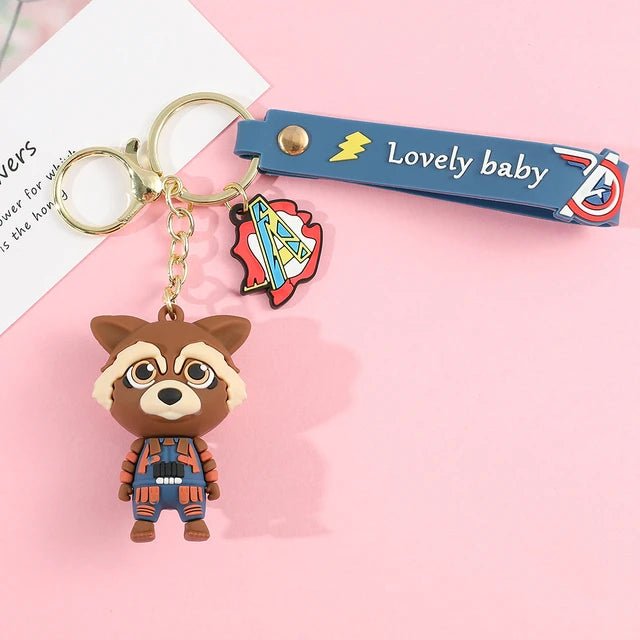 Fancy Silicon Keychains - The Guardians Of The Galaxy