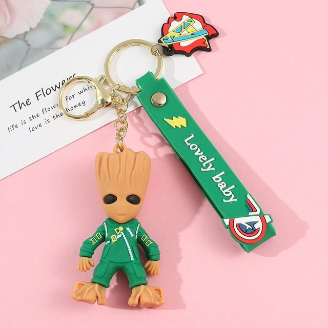 Fancy Silicon Keychains - The Guardians Of The Galaxy