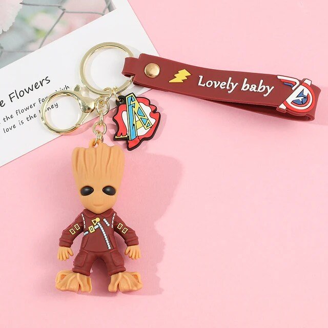 Fancy Silicon Keychains - The Guardians Of The Galaxy