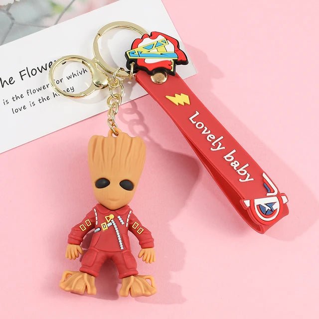 Fancy Silicon Keychains - The Guardians Of The Galaxy