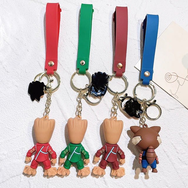 Fancy Silicon Keychains - The Guardians Of The Galaxy