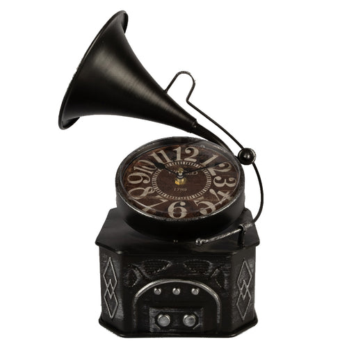 Table Clock - Gramophone - eazy wagon