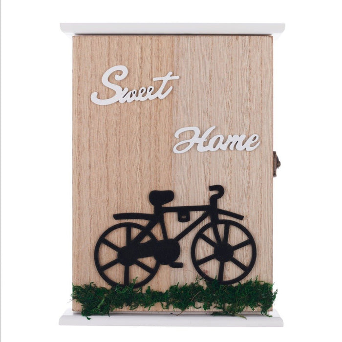 Key Box Wall Hanging - Sweet Home Cycle (5 Hooks)