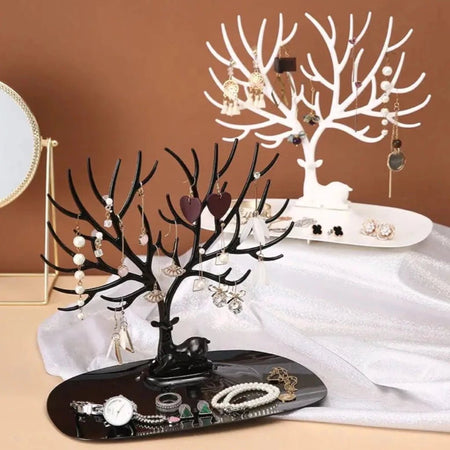 Key holder, Necklace Holder, Bracelet Stand Jewelry Organizer Jewelry Tree Decorative Tray