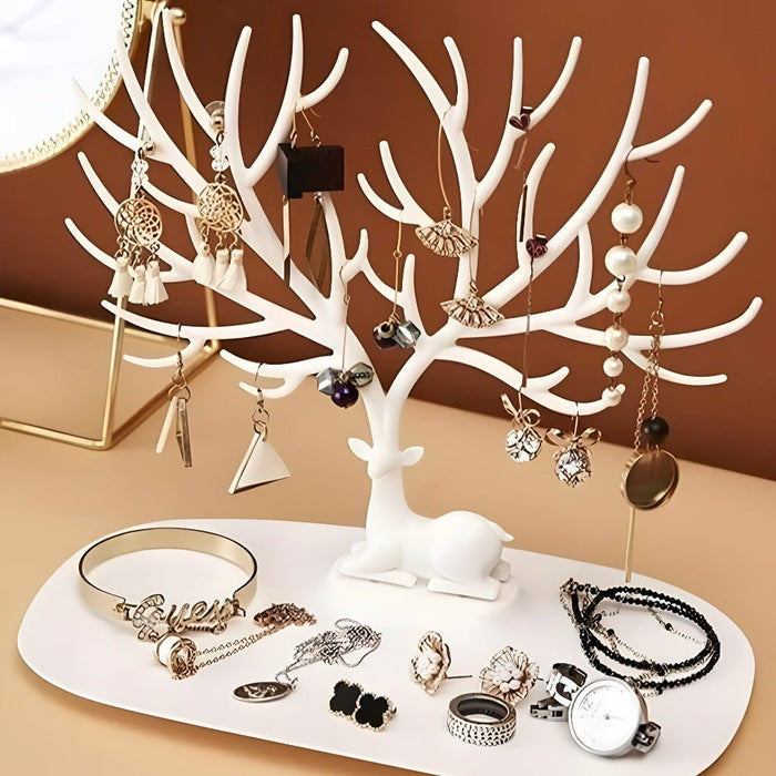 Key holder, Necklace Holder, Bracelet Stand Jewelry Organizer Jewelry Tree Decorative Tray