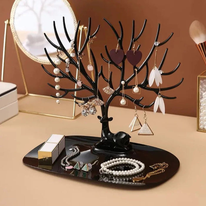 Key holder, Necklace Holder, Bracelet Stand Jewelry Organizer Jewelry Tree Decorative Tray