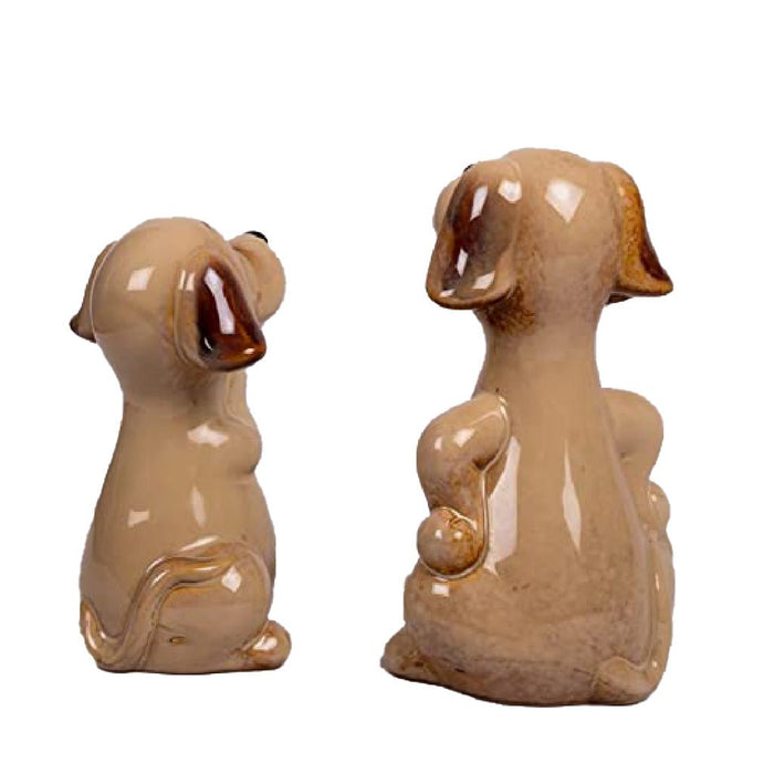 Miniature Figurine - Dog Family - eazy wagon