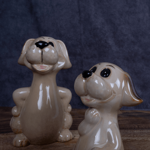 Miniature Figurine - Dog Family - eazy wagon